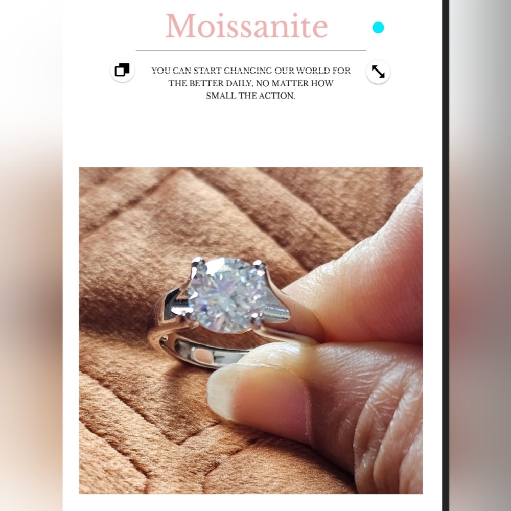 Moissanite Diamond - image 1